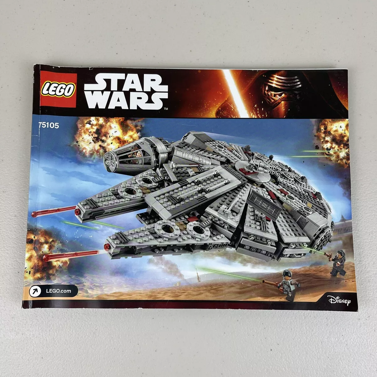 LEGO Star Wars Millennium Falcon 75105 INSTRUCTION MANUAL BOOKLET