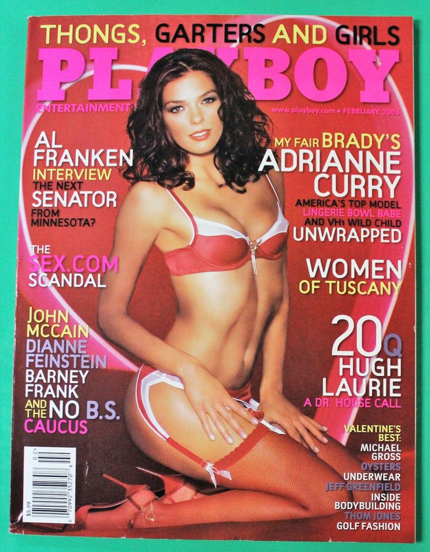 PLAYBOY FEBRUARY 2006 - PLAYMATE CASSANDRA LYNN - WOMEN OF TUSCANY PICTORIAL