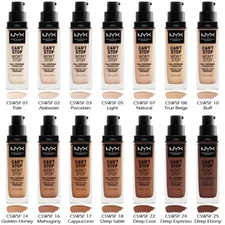 1 NYX Can't Stop Won't Stop Full Coverage Foundation "Pick Your 1 Color" *Joy's*