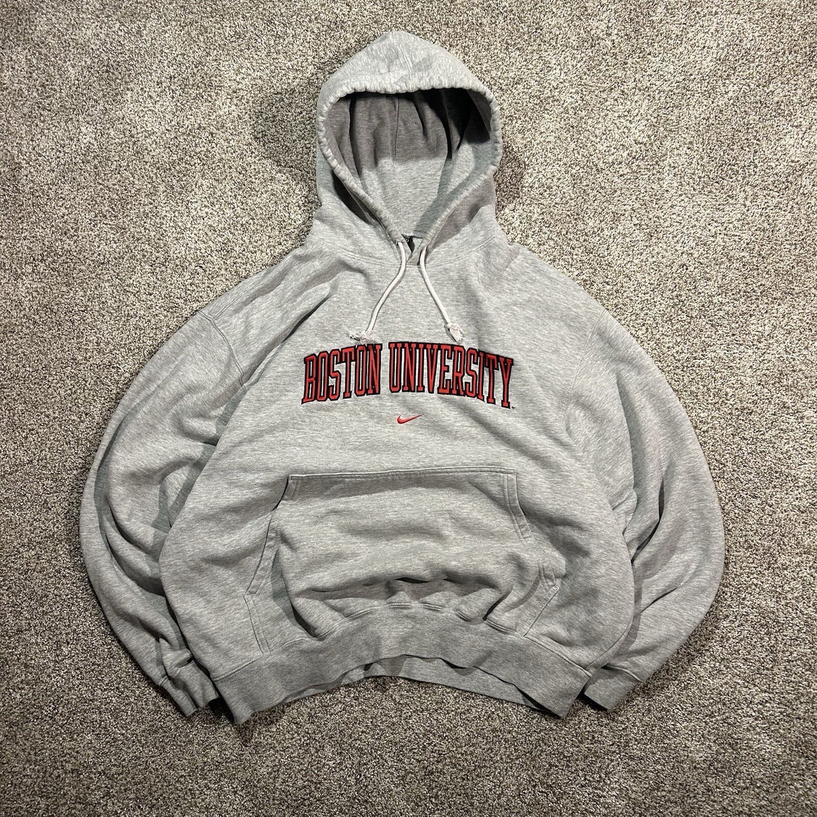 90s nike center swoosh hoodie