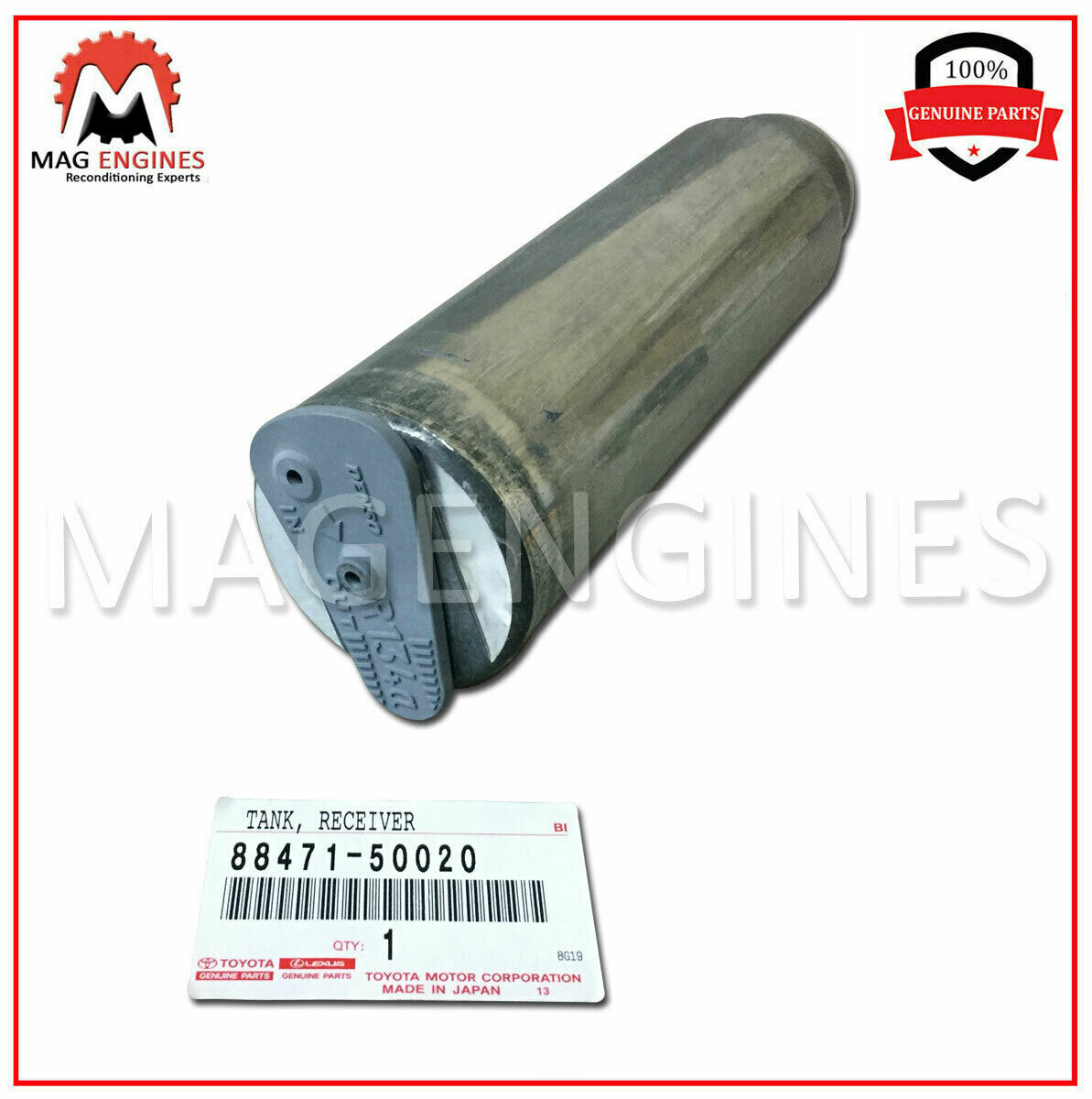 88471-50020 GENUINE OEM RECEIVER & DRYER ASSY, COOLER 8847150020