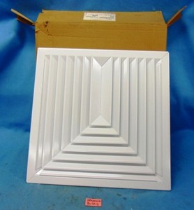 Titus 10xrnd Ceiling Diffusers 10 Coller 24 X 24 A157104 Ebay