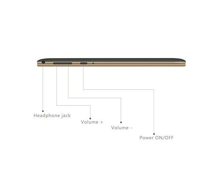 TYD Tablet Android 10 Zoll Dual-SIM, 4GB RAM 64GB Octa Core CPU Kamera 3MP 8MP - Bild 4 von 4