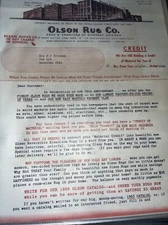 carpet notebook of advertising