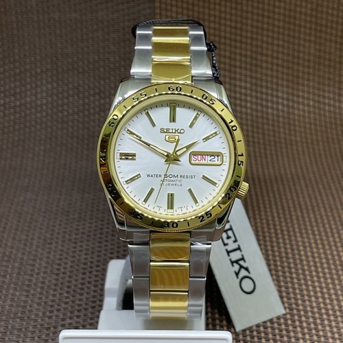 Seiko 5 SNKE04K1 Automatic Two Tone Gold Stainless Steel Analog Men's Watch  4954628064547 | eBay