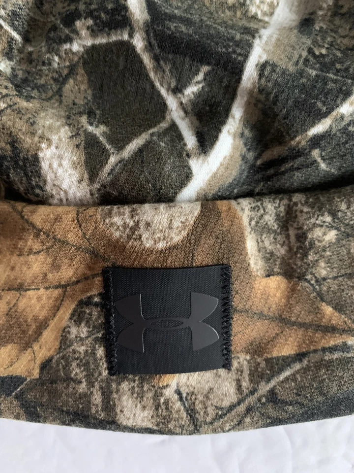 Under Armour Cold Gear Storm 1343193-991 Scent Control Hunting Camo Beanie Hat - Image 4 of 4