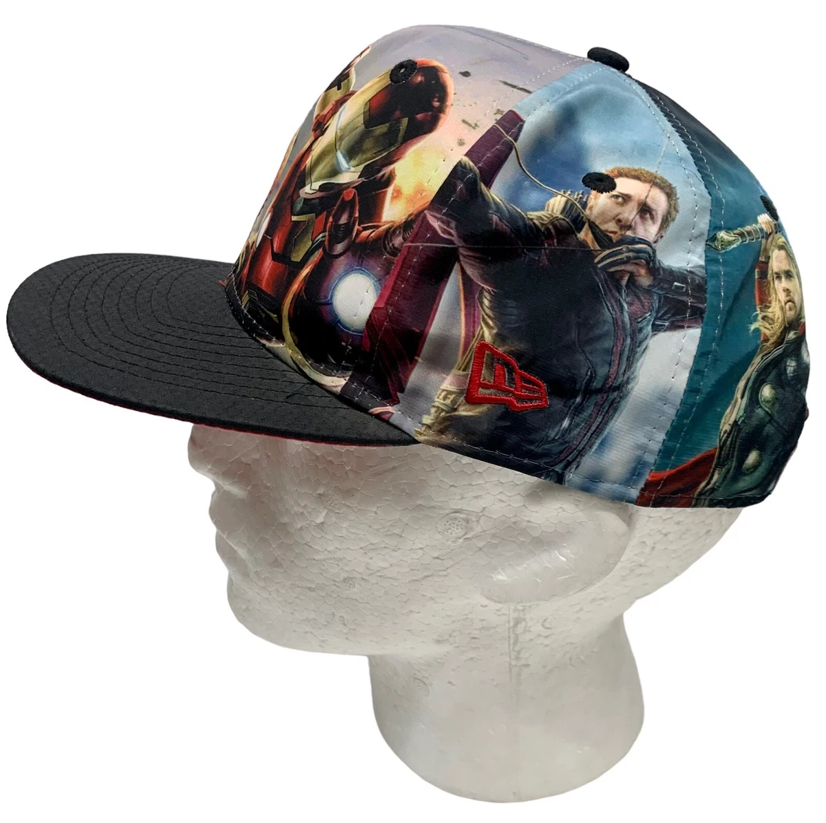 New Era Cap Avengers Age of Ultron Iron Man Captain America Thor Hulk Hat