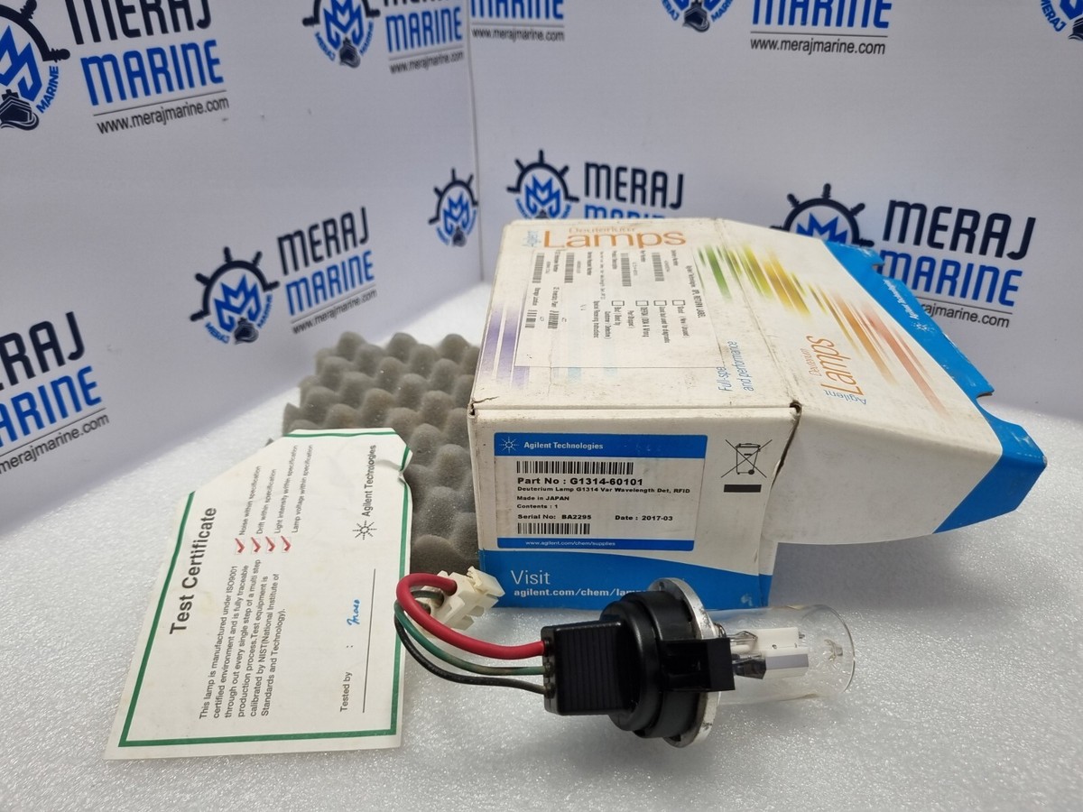 Agilent Technologies G1314-60101 Deuterium Lamp G1314 Var