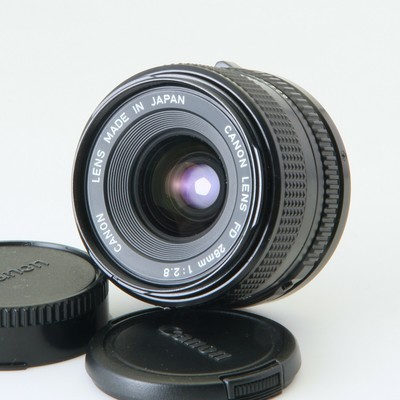 Objectif Grand Angle Canon FD 28mm F/2.8 – Occasion