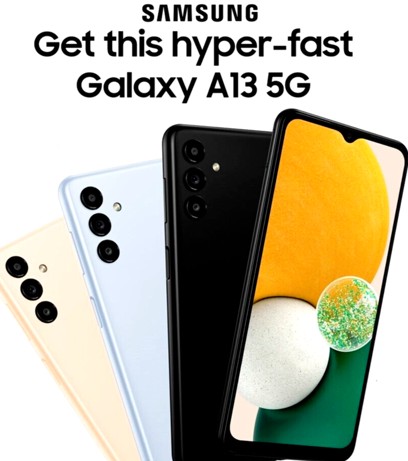 Samsung Galaxy A13 5G A136U 64GB (GSM UNLOCKED) Single Sim 6.5