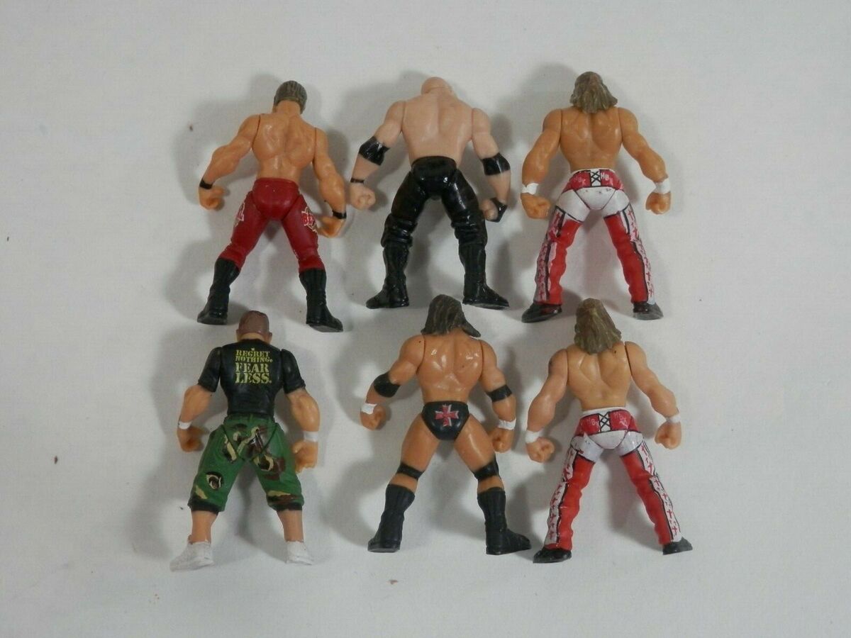 Jakks 2006 WWE Wrestlers 2 inch Micro Wrestlers 11 figures Jakks 2006 WWE Wrestlers 2 inch Micro Wrestlers 11 figures