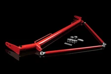 BRAUM Racing Red Gloss Seatbelt Harness Bar Kit for Ford Mustang 05-14 New