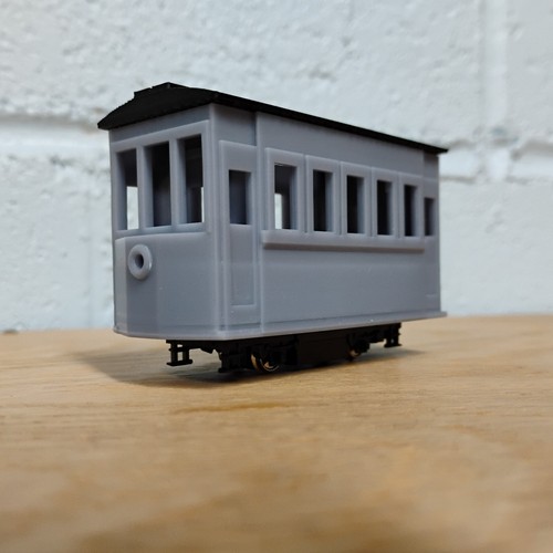 On18 12ft M.O.W. WORK RAILBUS kit for Kato 11-109/105 chassis. RESIN 3D Print. - Picture 7 of 7