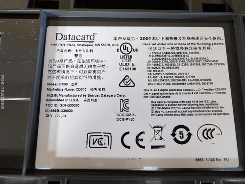 Datacard CD815 Direct to Card ID Card Printer USB LAN - 7 CARDS - TESTED OK - Bild 8 von 8