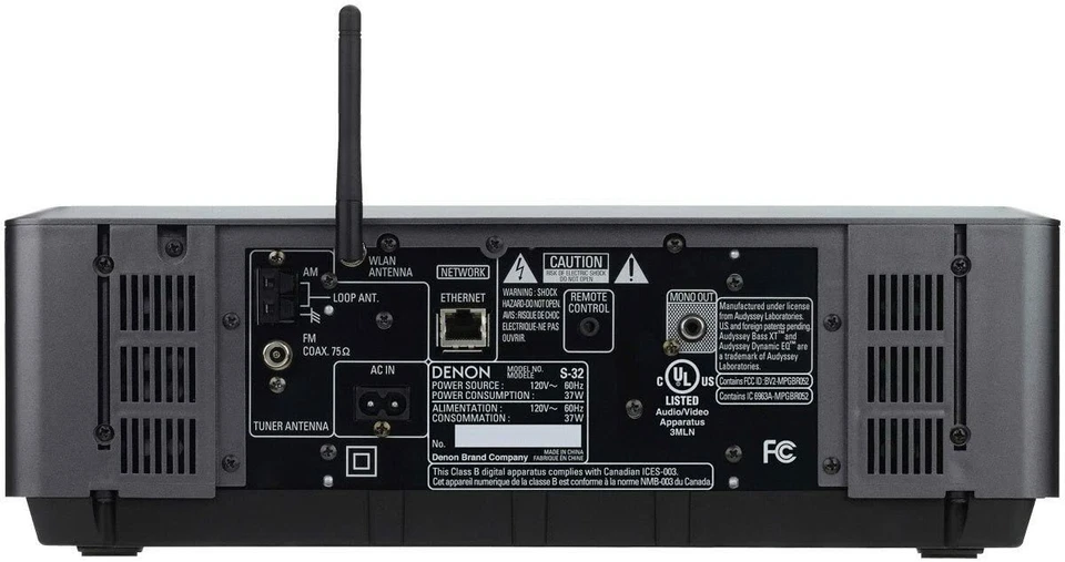 Denon S-32 Internet Radio with Built-in Speakers and 2-Alarm Clock New Seal Box - Image 4 of 4