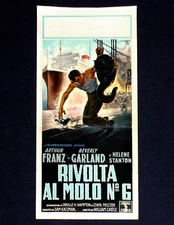 RIVOLTA AL MOLO N° 6 locandina poster New Orleans Uncensored Porto Harbour AV95