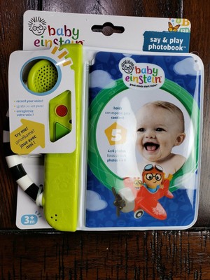 baby einstein say & play photobook toys