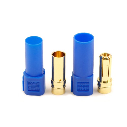 XT150 6MM Bullet Connector Male/Female 60A Lipo Battery Plug Set Red/Black/Blue - Picture 7 of 17