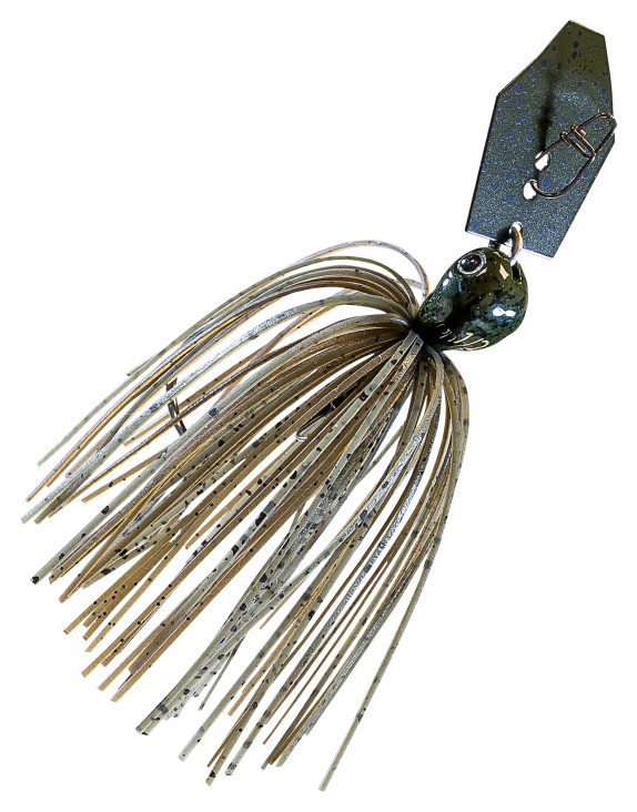 ZMAN Jackhammer Chatterbait, 3/8 Oz Green Pumpkin 07 Color - Image 2
