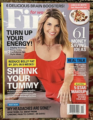 FIRST FOR WOMEN  MAY 6 Th 2024 POSITIVITY & RESILIENCE  LORI LOUGHLIN