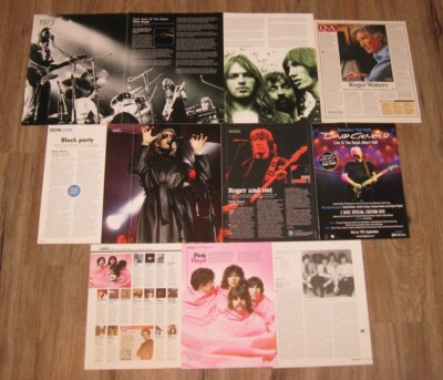 Pink Floyd | Roger Waters original magazine clippings pages PHOTO article