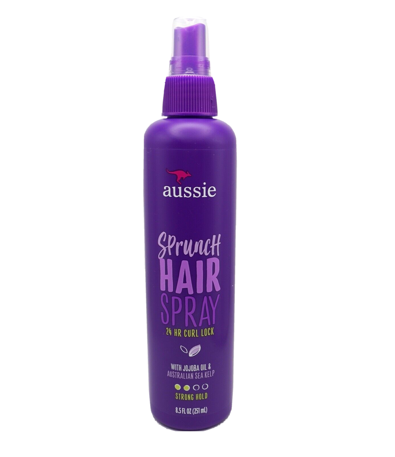 * Aussie Brand * Sprunch Hair Spray 24HR Curl Lock with Jojoba Oil