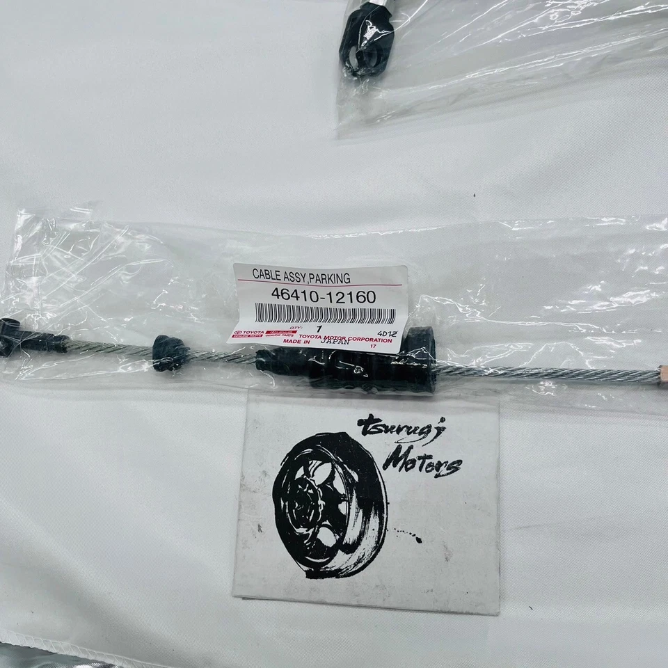 Toyota COROLLA CP 87-91 Genuíno CABO ASSY FREIO DE ESTACIONAMENTO Esquerda, Direita e Centro - Imagem 3 de 4