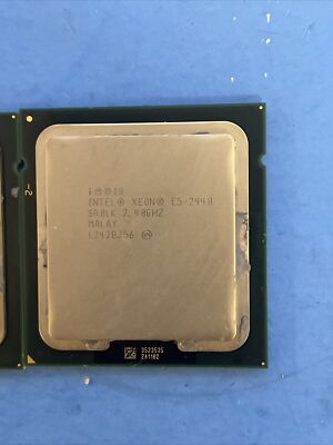 ''LOT OF 2 '' Intel Xeon E5-2440 2.4 GHz Six Core (BX80621E52440) Processor