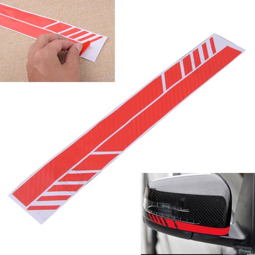 Espejo Retrovisor Coche Calcomanía Pegatinas Rayas Carreras Fibra de | eBay