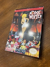 Cool World (Nintendo Entertainment System, 1993) NES Complete CIB! Very Rare! 🔥