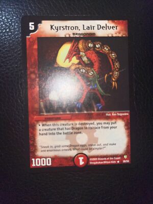 Duel Masters DM08 38/55 Kyrstron Lair Delver Epic Dragons of Hyperchaos TCG WOTC