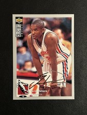 1994-95 Upper Deck Collector's Choice - Terry Dehere #128 Silver Foil Signature