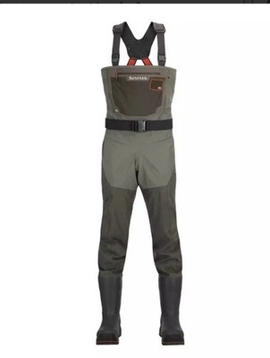 NEW Simms G3 Guide Bootfoot Waders- Felt sole size L10. Retail $900