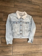Ashley Vintage Charm Medium Denim Womens Jacket Size Medium