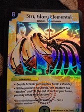 Sirius, Glory Elemental Holo Foil English Duel Masters Near Mint