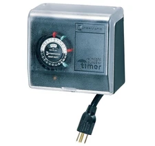 Intermatic P1101 Plug-in Timer, Black - 2 ON/2 Off Settings, 30-Minute Intervals