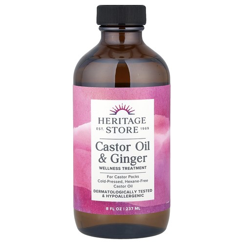 Castor Oil & Ginger, 8 fl oz (237 ml)