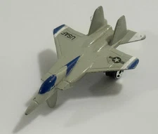 Tootsie Toys Diecast USAF F-15 Jet Airplane Military Metal 1:87 Vintage