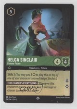 2023 Disney Lorcana - Into The Inklands 3 Helga Sinclair Femme Fatale #74