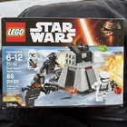 LEGO Star Wars 75132 First Order Battle Pack New Sealed Box Damaged Retired