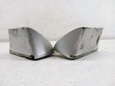 09-20 NISSAN 370Z Front Mud Flap Pair x2 Silver/K23 OEM 999J2-ZV003