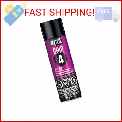 U-POL GRIP#4 Universal Adhesion Promoter, Automotive Spray Paint, Durable & Long