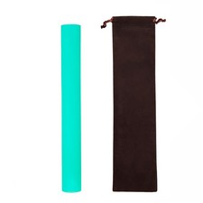 Singing Bowl Mallet Hollow Acrylic Silicone Rubber Striker Mallet for Playing...