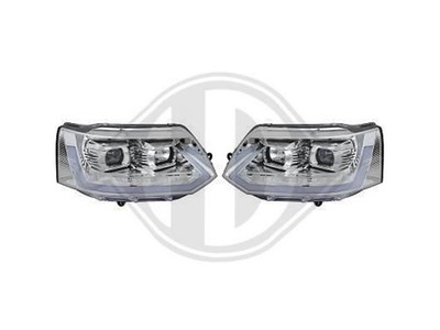 Designsatz Scheinwerfer Daylight für VW T5 2009-2015