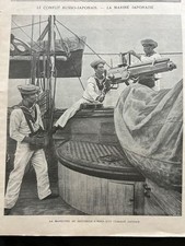 1904 DER JAPANISCHE RUSSISCHE KRIEG - JAPANISCHE MARINE - DAS ILLUSTREE LEBEN