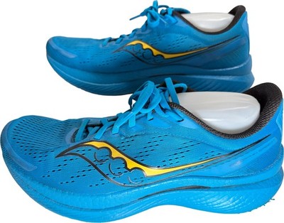 Saucony Endorphin Speed 3 Ocean Blue Vizigold Yellow Mens Size 12 Running Shoes