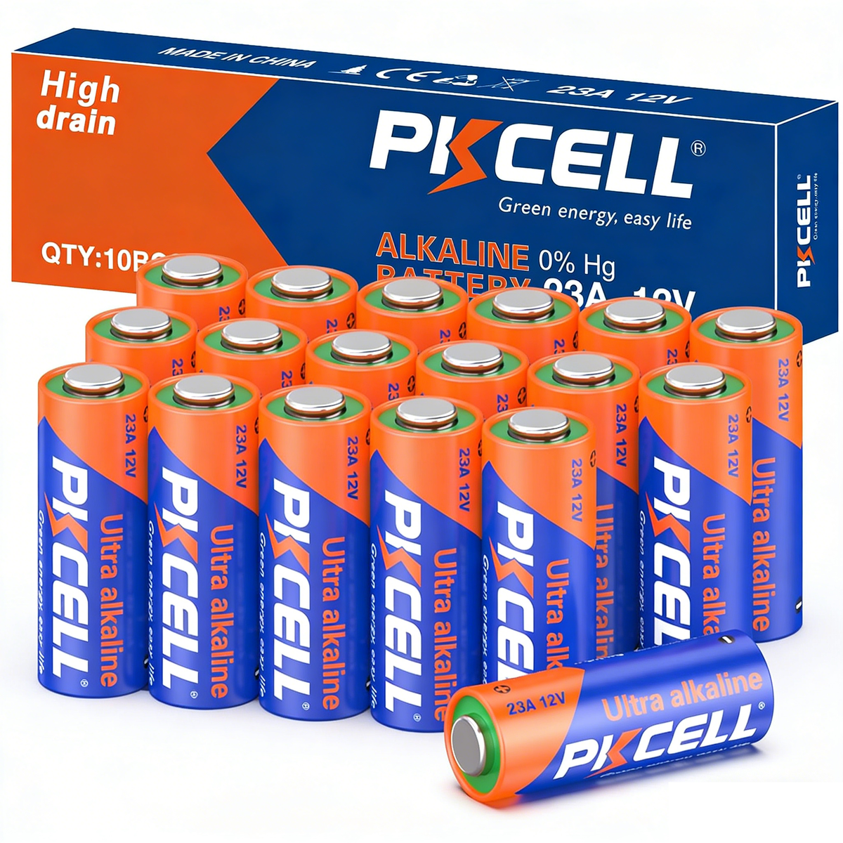 GP MN21 / 23A / V23GA Alkaline batterij 2 stuks GP GP MN21 / 23A / V23GA Alkaline batterij 2 stuks GP