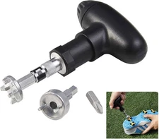 Golf Spike Wrench Shoes Removal Tool Cleats Replacement Track Ripper Aid