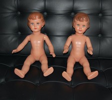 2 x Schildkröt Puppe T 43 Karin Tortulon 50er