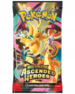 Pokemon TCG - Mega Evolution Ascended Heroes Booster Pack - IN HAND READY TO GO